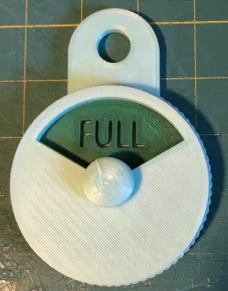 Propane Tank (or any Tank/Container) Indicator Tag
