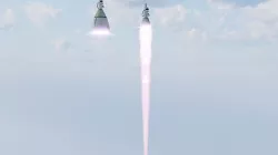 Raptor Engine and Engine Plume Pack 3D model