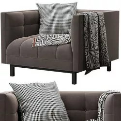 RH  Madison armchair 3D model