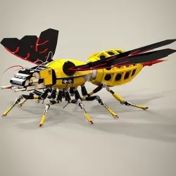 Robotic Bee 3D model