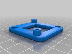 Robust Artillery Sidewinder/Genius Umbilical Board Mount For E3D Hemera (Mellow Fly SHT42 compatible)