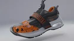 running shoe 3D model
