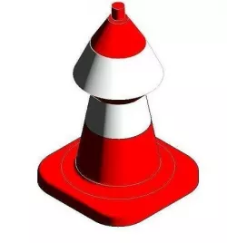 Safety Traffic Cone 3D model