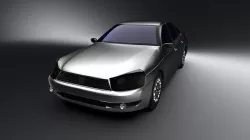 saturn l series sedan 3D model
