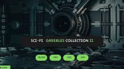 Sci-Fi Greebles Collection 2 3D model