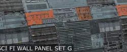 Scifi Wall Panel Texture Set G Texture Texture