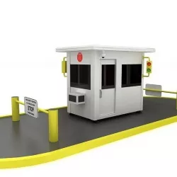 Security Guard Booth 3D model
