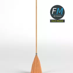Shaker broom 3D model