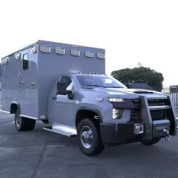 Silverado 2021 Ambulance Low-poly 3D model