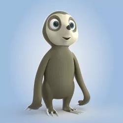 Sloth 3D model