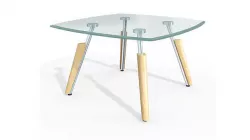 Small Tea Table Low-poly 3D model