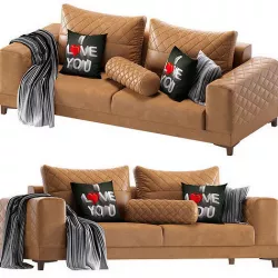 Sofa Corso Leather 3D model
