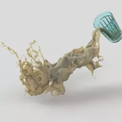 Splash 3D model