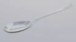 Spoon default Low-poly 3D model