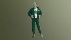 Sport Suit Squid 3D model