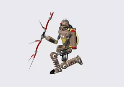 steampunk model 3D model