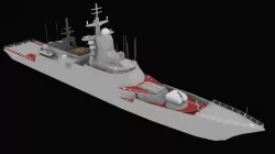 Steregushchiy class corvette 3D model