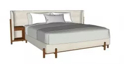 Sullivan Bed by Verellen 3D model