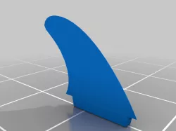 Surfboard fin for old nsp