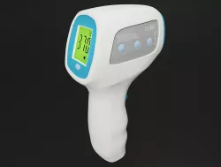 Thermometer infrared non-contact for measurement Low-poly 3D model