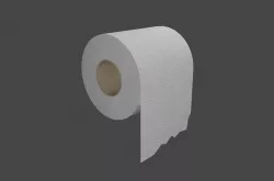 Toilet Paper - Papel Higienico Low-poly 3D model