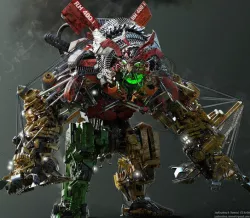 Transformers - devastator 3D model