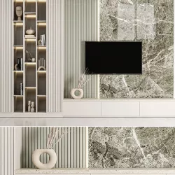 TV Wall 01 3D model