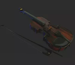Violin 3D model