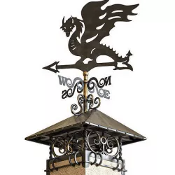 Weather vane dragon 3D model