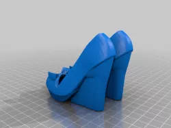 Wedge Shoe Phone Holder