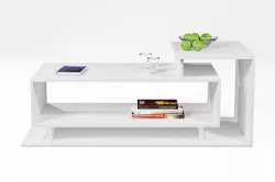 White Coffee Table 3D model