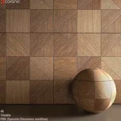 Wooden wall panel Texture
