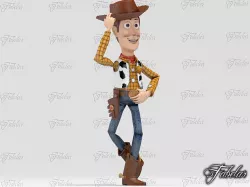 Woody pose 1 - Printable 3D model