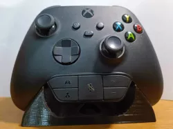 Xbox controller stand with headphone adapter