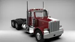 1988 Peterbilt 379 3D model