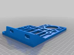 3rd gen Toyota Tacoma Blue Sea Systems fuse block and breaker mount