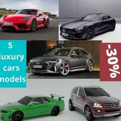 5 Car model 3D model