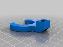 5015 duct for Haldis3D Frog extruder with volcano heat block