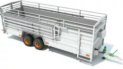 Animal Transport Trailer 3D model