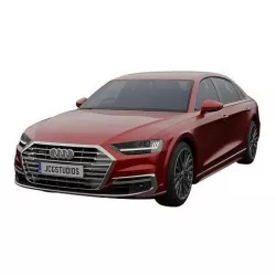 Audi A8L 2020  3D model