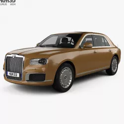 Aurus Senat sedan 2018 3D model