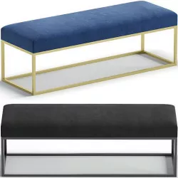 Bench CLASSIC by Cazarina Interiors 3 Colors Version 3D model