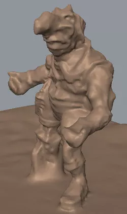 Big Nosed Wheeler 3D model