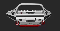 Bumper Front PROLINE for Toyota 4Runner 2017 3D model