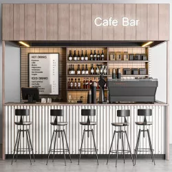Cafe Bar 3D model