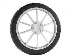 Car wheel 3D model