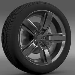 Chevrolet Camaro LS7 2008 wheel 3D model