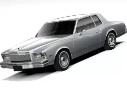 Chevrolet Monte Carlo 1978 3D model