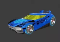 Chicane Hotwheels 3D model