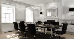 Classic Boardroom Interior 3D model